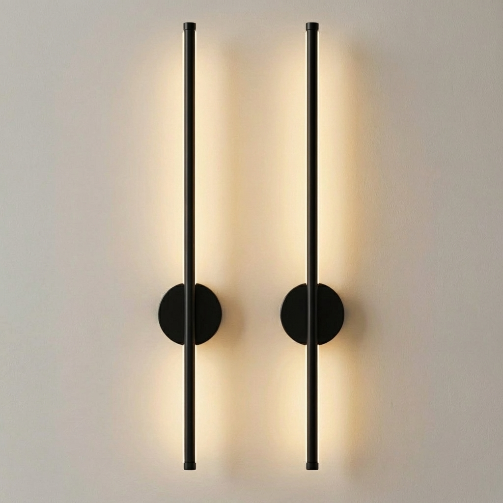 Duo lampes murales leds