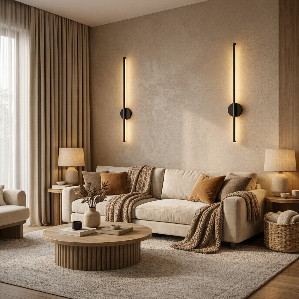 Duo lampes murales leds