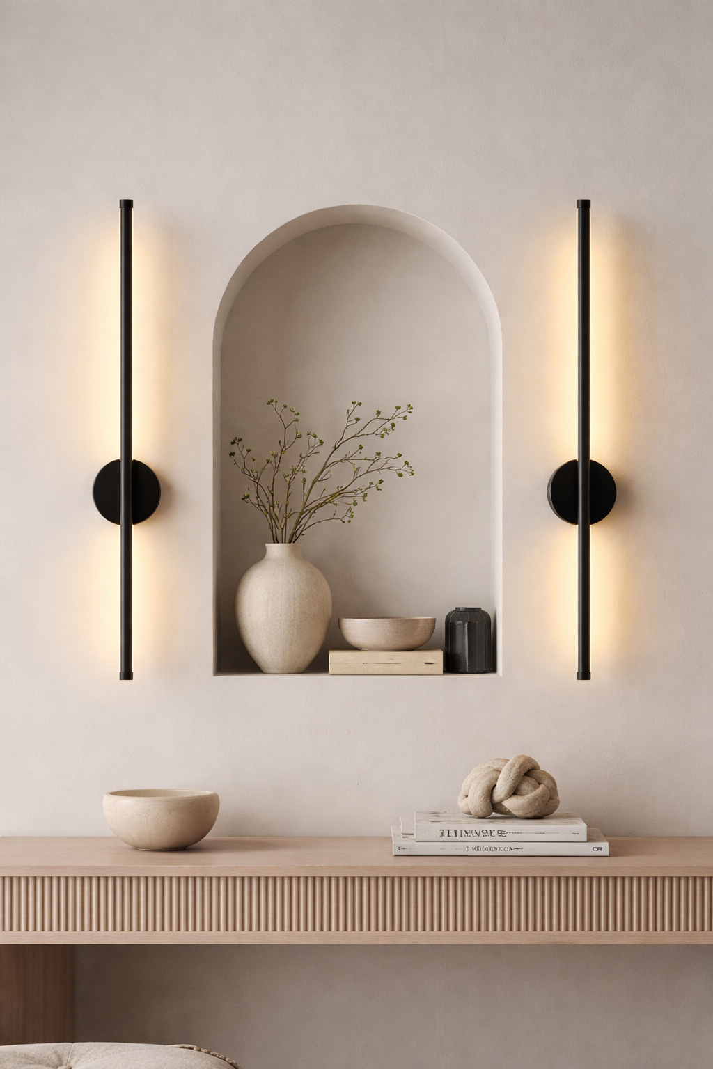 Duo lampes murales leds